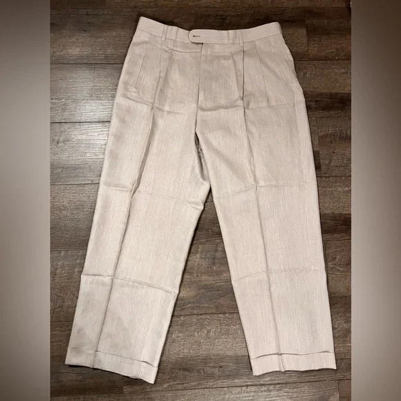 パンツ 90s Zanella by Neiman Marcus wool slacks Zanella Parker Classic Wool Sharkskin Dress Pants | Nordstrom